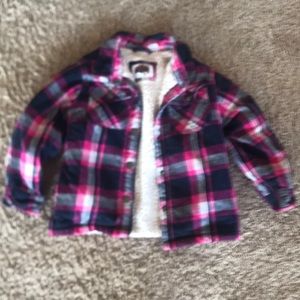 Bass pro shops 4t sherpa lined plaid jacket